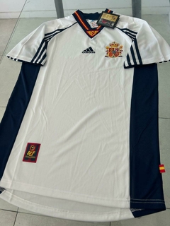 Camiseta Adidas Retro España Suplente Blanca 1998 #SALE - comprar online