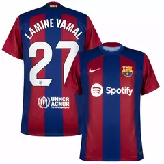 Camiseta Nike Barcelona Titular Yamal 27 2023 2024