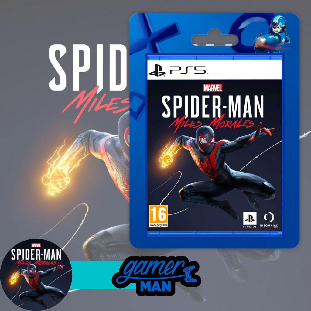 SPIDERMAN MILES MORALES Ps5 FISICO NUEVO - Gamer Man