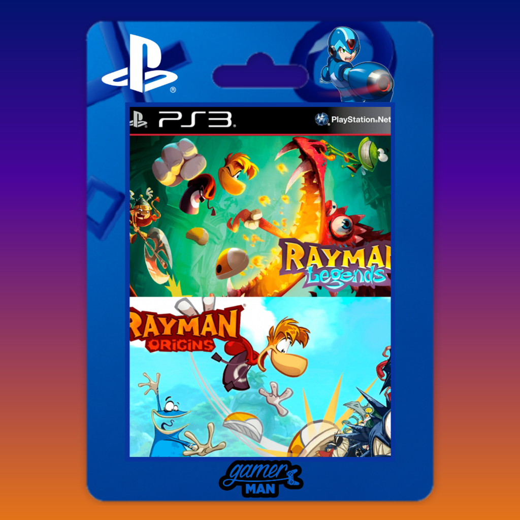 Jogo Rayman Legends + Rayman Origins (Bundle) PS3, Magalu Empresas