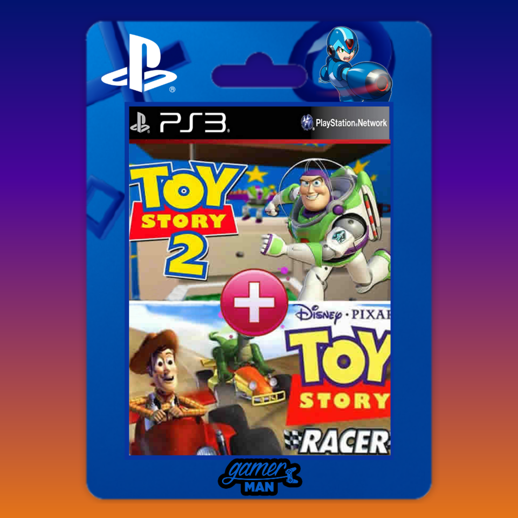 Toy Story Racer + Toy Story 2 Ps3 - Gamer Man