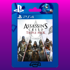 Assassin's Creed Triple Pack Ps4