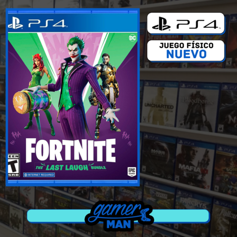 Fortnite - The Last Laugh Bundle The Last Laugh Bundle Standard Edition Epic  Games PS5 Físico