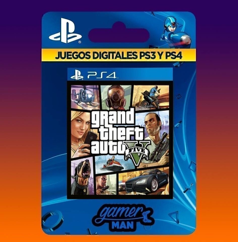 GTA 5 PS4 - Comprar en Gamer Man