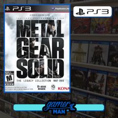 Metal Gear Solid The Legacy Collection Ps3 FISICO