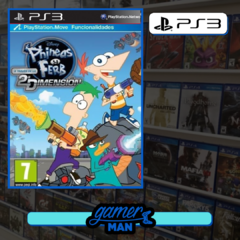 PHINEAS AND FERB Ps3 FISICO