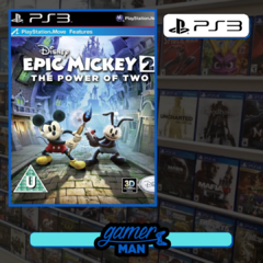 EPIC MICKEY 2 THE POWER OF TWO Ps3 FISICO