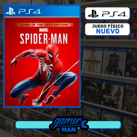 SPIDER MAN PS4 FISICO