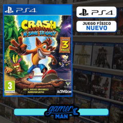 CRASH BANDICOOT TRILOGY Ps4 FISICO NUEVO