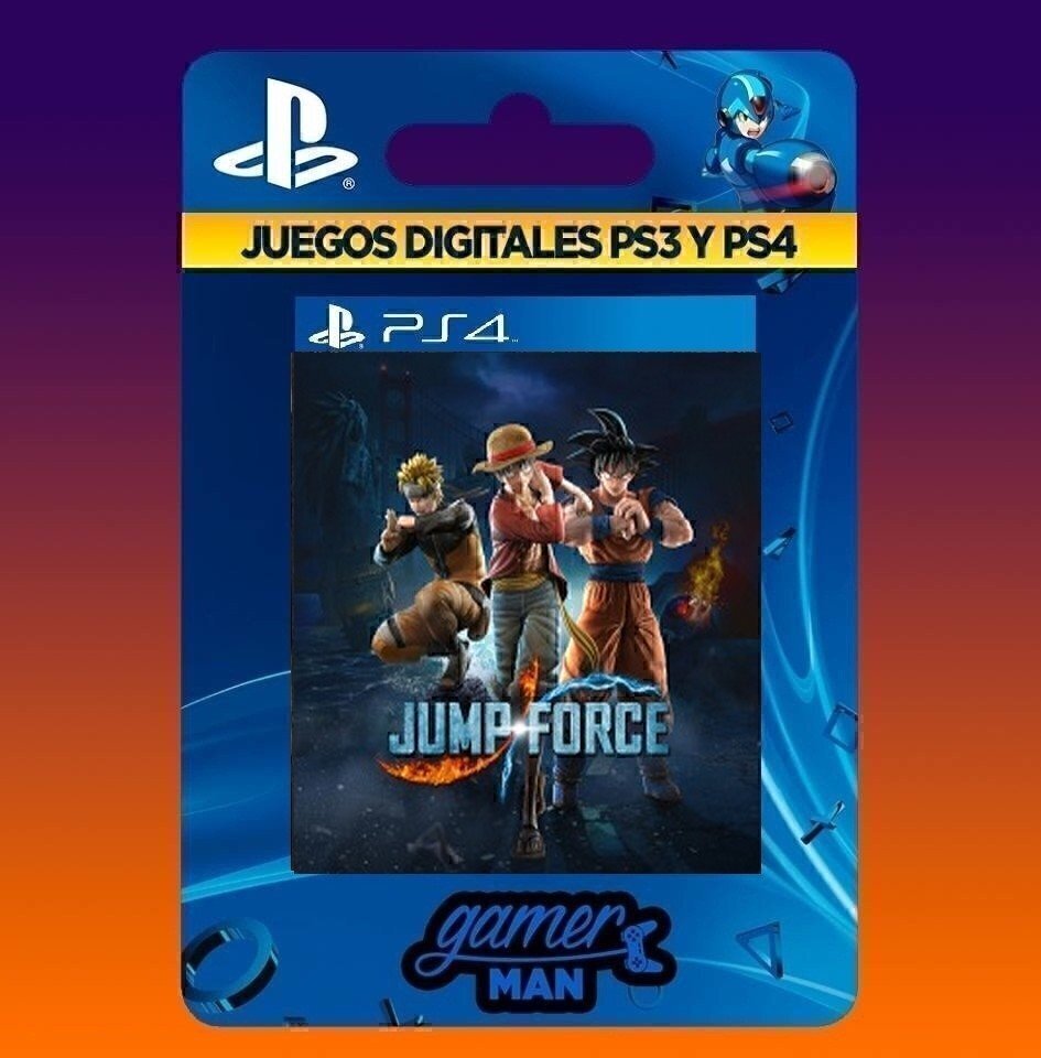 Jump Force PS4 - Comprar en Gamer Man