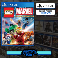 LEGO Marvel Superheroes PS4 Físico NUEVO