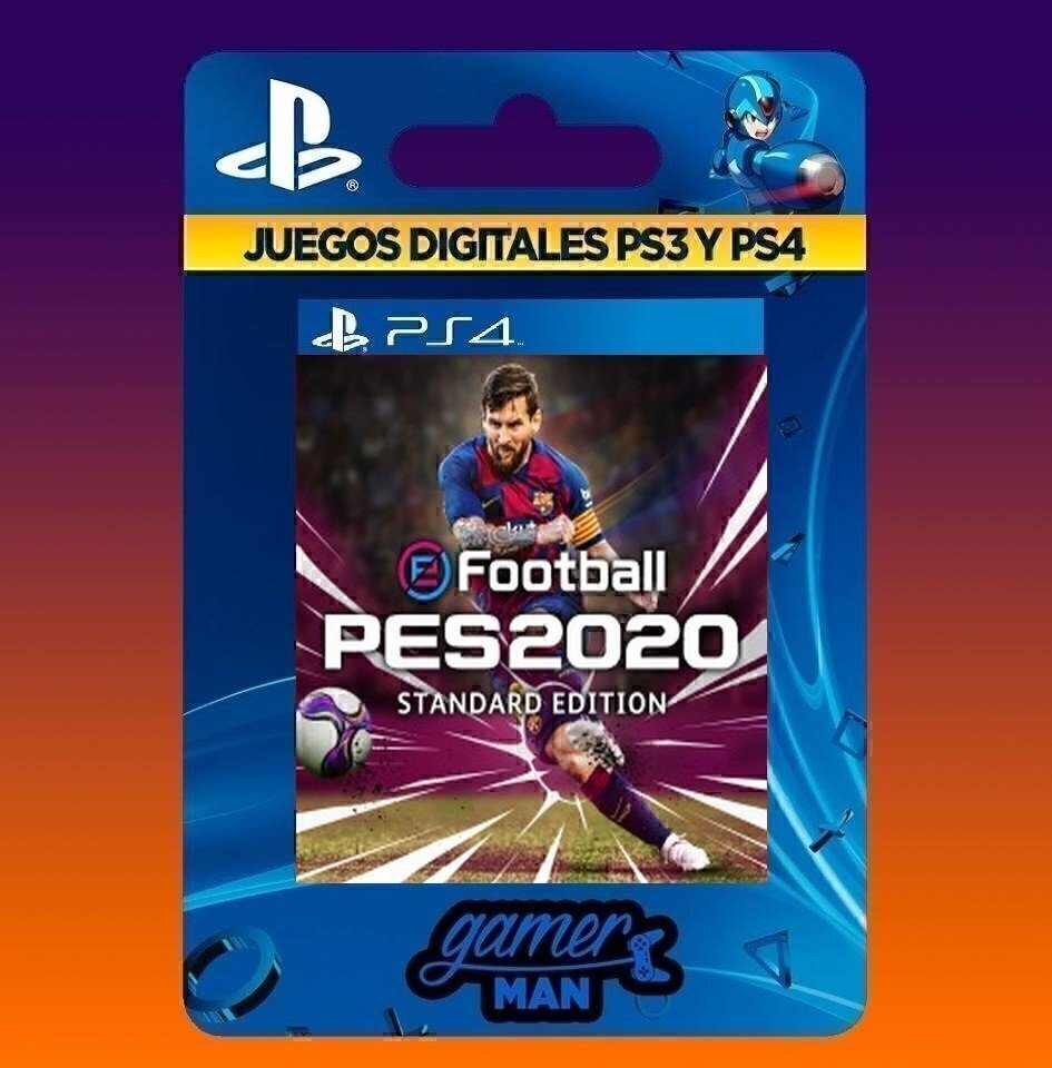 PES 2020 e Football Standard PS4 - Comprar en Gamer Man