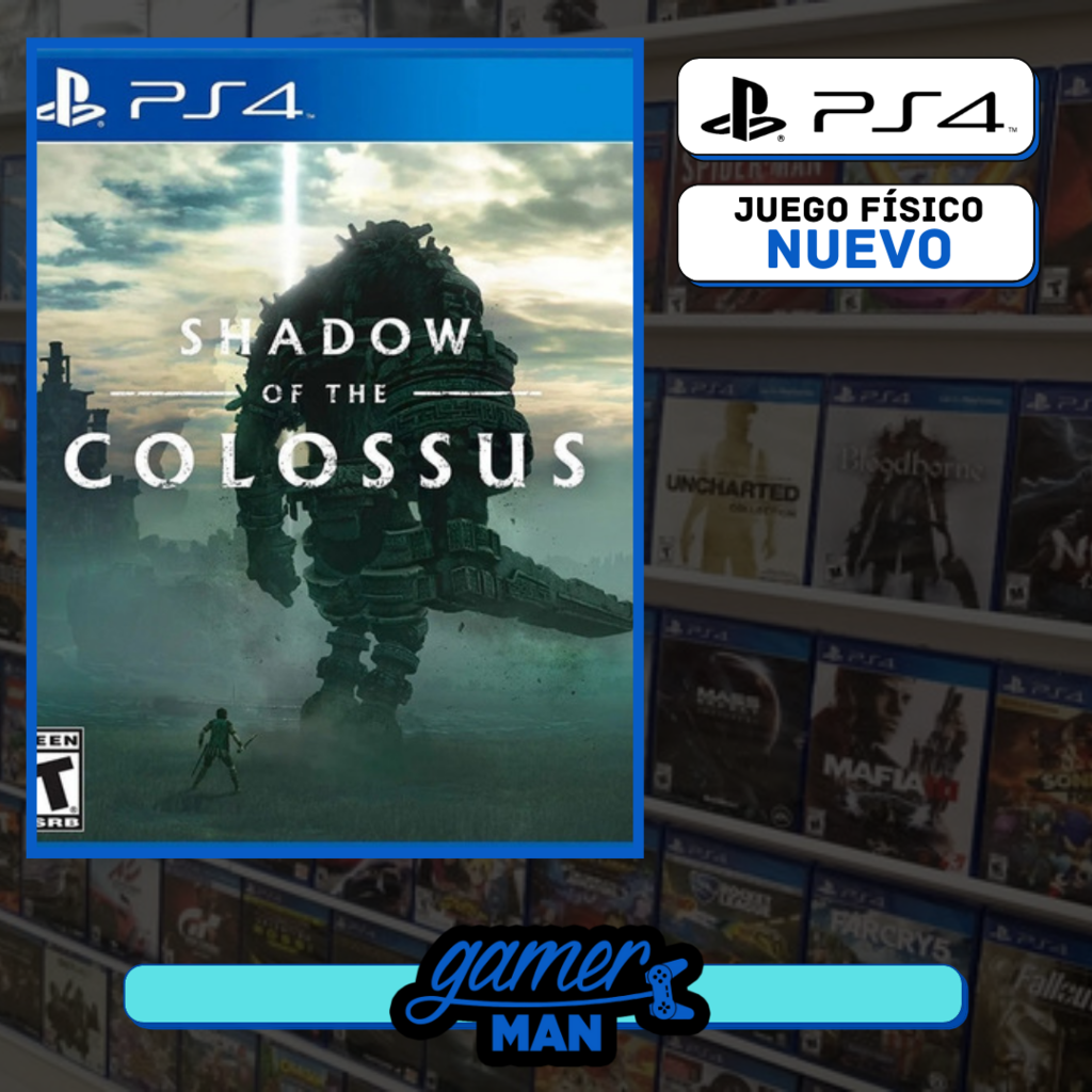 Shadow Of The Colossus PS4 Físico NUEVO - Gamer Man