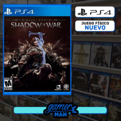 Shadow Of War PS4 Físico NUEVO