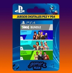 The Sims 4 DLC Bundle 3 en 1 PS4