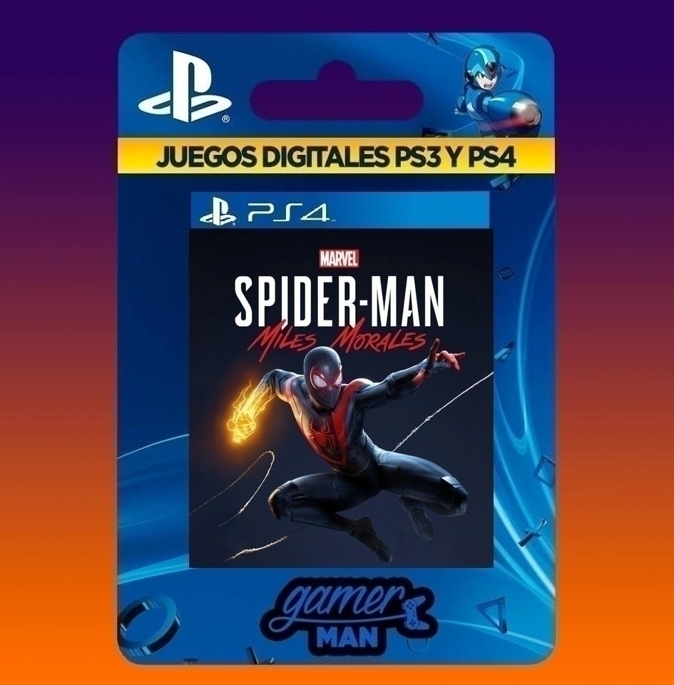 Marvel's SpiderMan Miles Morales PS4 - Gamer Man