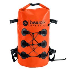 MOCHILA BEWOLK 35 LITROS CIERRE ROLL TOP Y 2 PORTA TUBO 1335