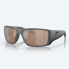 LENTE COSTA DEL MAR BLACKFIN PRO MATTE GRAY COPPER SILVER MIRROR