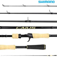 CAÑA SHIMANO CAIUS 1 Tramo 6.10 pies 10-17 LB CAC610MH