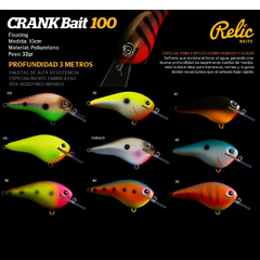 SEÑUELO RELIC CRAN BAIT 100 - comprar online