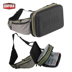 BOLSO BANDOLERA PORTA SEÑUELOS RAPALA + 2 PLANO 3700 SLING BAG MANUM