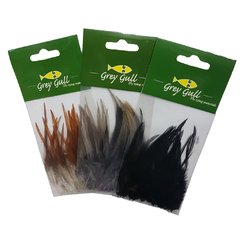 Saddle Hackle in Poly Bag GG