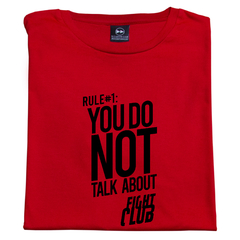 Remera Fight Club Rules - Blue Veins Remeras