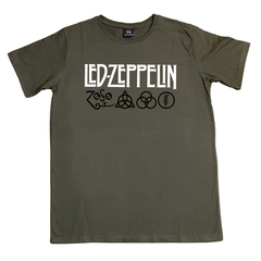 Remera Led Zeppelin logos - Blue Veins Remeras