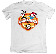 Remera dibujos animados animaniacs blanca