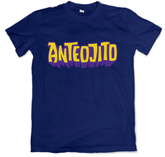 Remera retro argentino revista anteojito azul marino