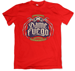 Remera podcast series game of thrones house of the dragon posta fm Dame Fuego Fio Sargenti rojo