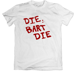 Remera los simpson bob patiño die bart die blanca