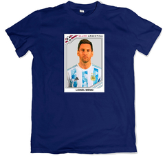 Figurita Retro Messi - Remera - comprar online