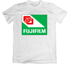 Remera retro fujifilm blanca