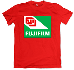 Remera retro fujifilm roja