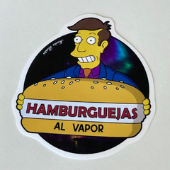 Hamburguejas al vapor (Skinner) - Calco