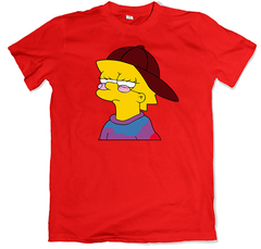 Remera los simpson lisa buena onda roja