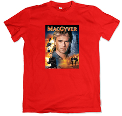 Remera cine y series mac gyberroja