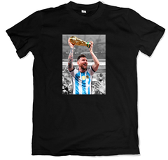 Messi Campeón Mundial - Remera