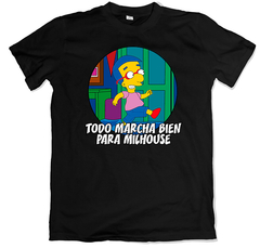 Todo Marcha Bien Para Milhouse - Remera