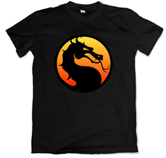 Mortal Kombat Logo - Remera