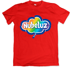 Remera series nubeluz azul rojo