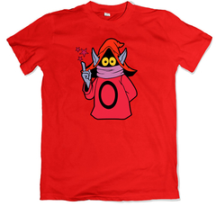 Remera dibujos animados clásicos he-man and the masters of the universe orko roja