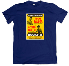 Rocky 2 Movie Poster - Remera - Vara Vara | Tienda de productos de Cultura Pop