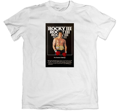 Rocky 3 Movie Poster - Remera - Vara Vara | Tienda de productos de Cultura Pop