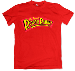 Remera cine clásico quien engaño a roger rabbit roja