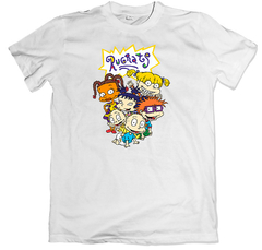 Remera dibujos animados retro rugrats blanca