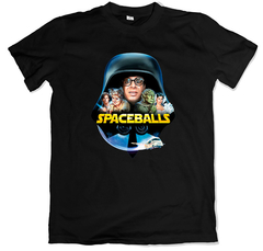 Remera cine spaceballs parodia de star wars negra