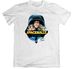 Remera cine spaceballs parodia de star wars blanca