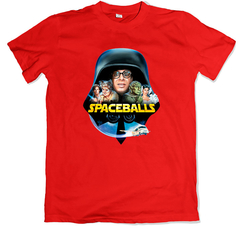 Remera cine spaceballs parodia de star wars roja